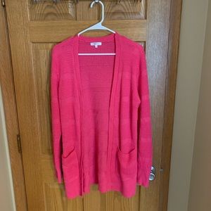 Hot pink cardigan never worn